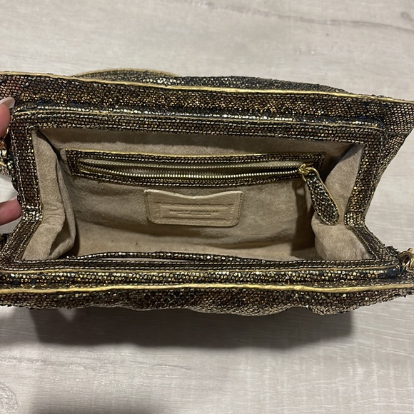 Authentic Nancy Gonzalez Gold Python Crossbody | Great Condition - Picture 8 of 10